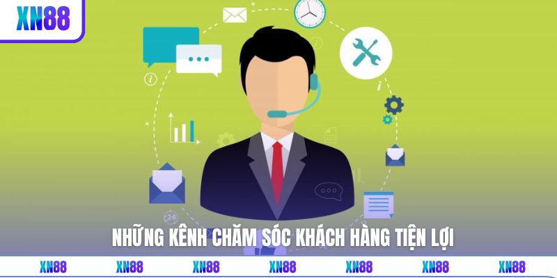 Các kênh chăm sóc khách hàng hay gặp nhất